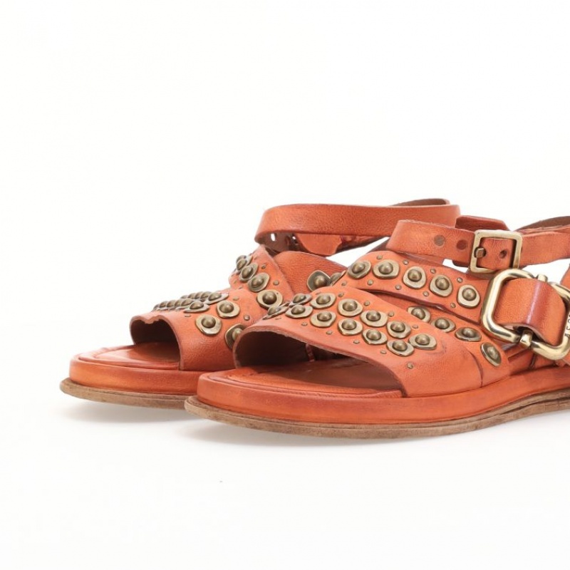 Orange A.S.98 Savanna Women's Sandals | IL-MRLA93526