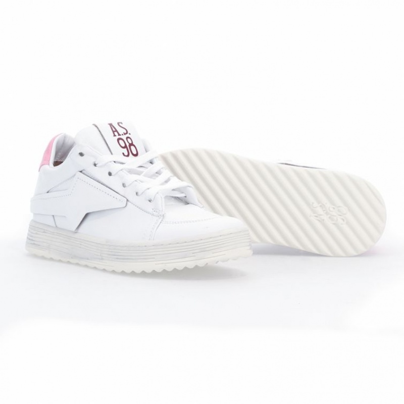 Pink A.S.98 Adria Women's Sneakers | IL-EGLX76235