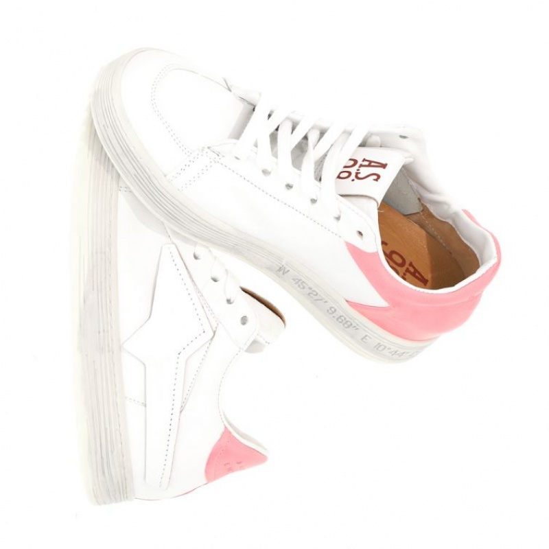 Pink A.S.98 Adria Women's Sneakers | IL-EGLX76235