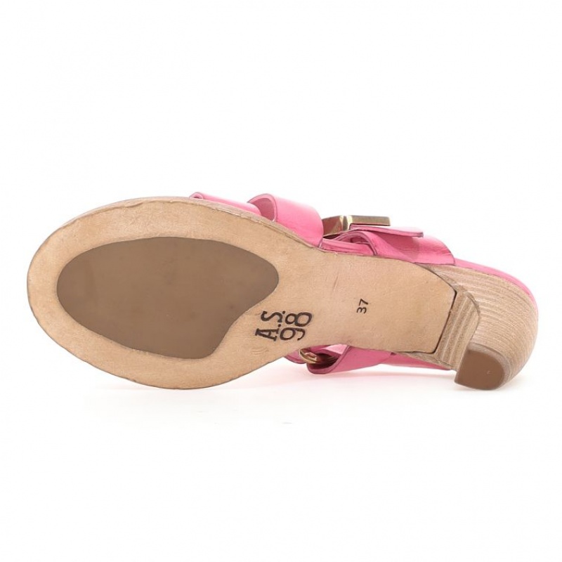 Pink A.S.98 Bernardine Women's Sandals | IL-DGPK86217