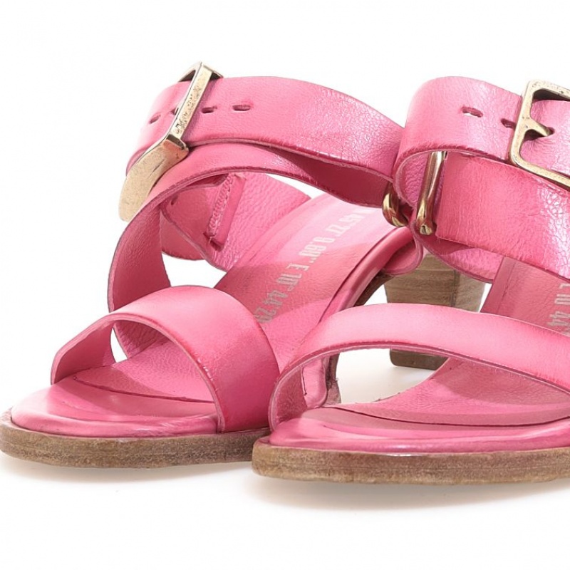 Pink A.S.98 Bernardine Women's Sandals | IL-DGPK86217