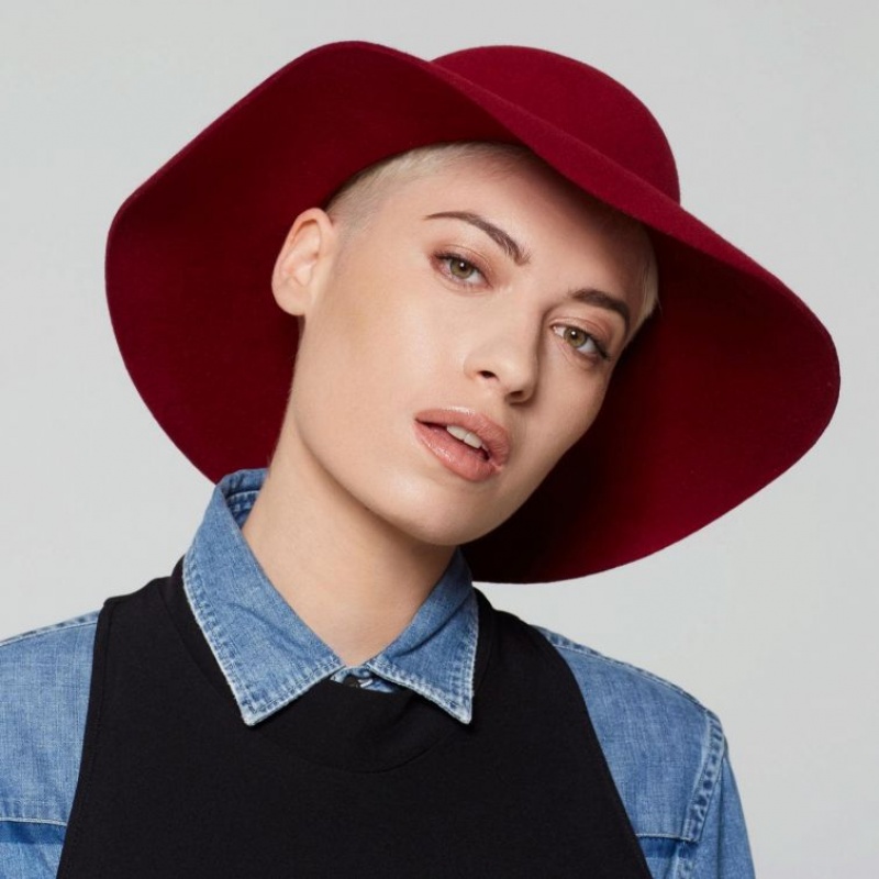 Red A.S.98 Anouk Women's hats | IL-GIZD86240