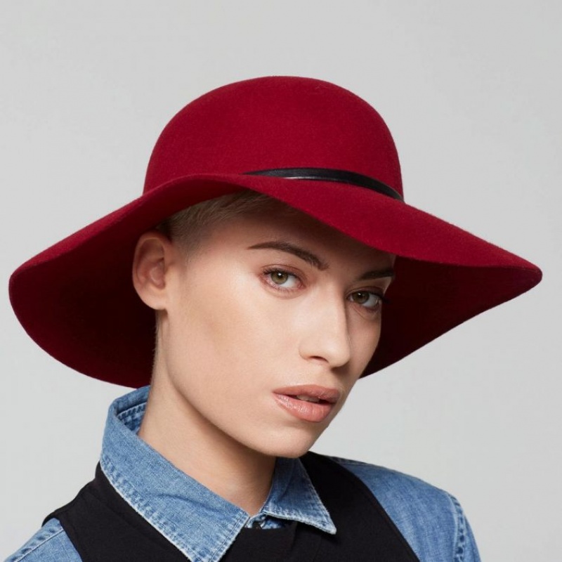 Red A.S.98 Anouk Women's hats | IL-GIZD86240