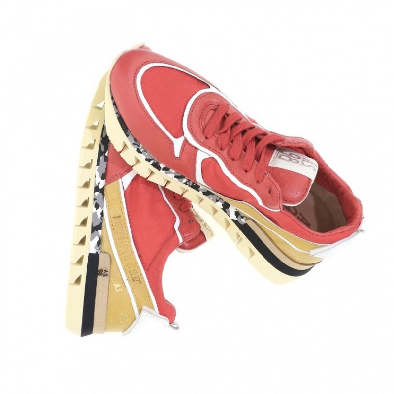 Red A.S.98 Julian Men's Sneakers | IL-SZUT13068