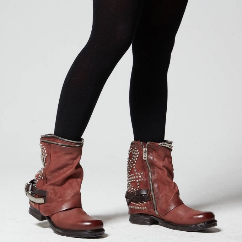 Red A.S.98 Saintec 259216 Women's Ankle boots | IL-NATE35720