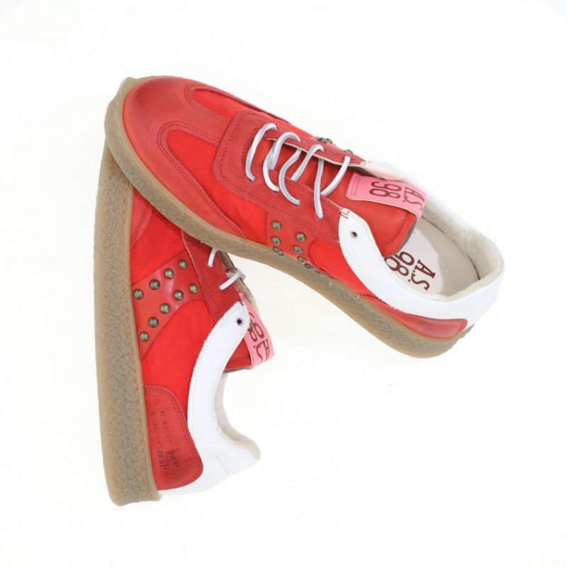 Red A.S.98 Waldo Men's Sneakers | IL-DCHZ38509