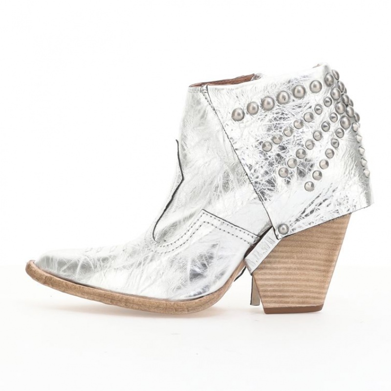 Silver A.S.98 Blondie Women's Ankle boots | IL-WUEF81506