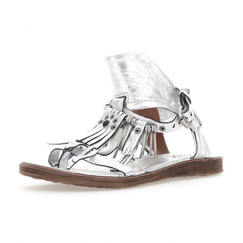 Silver A.S.98 Reina Women's Sandals | IL-EAUT54287