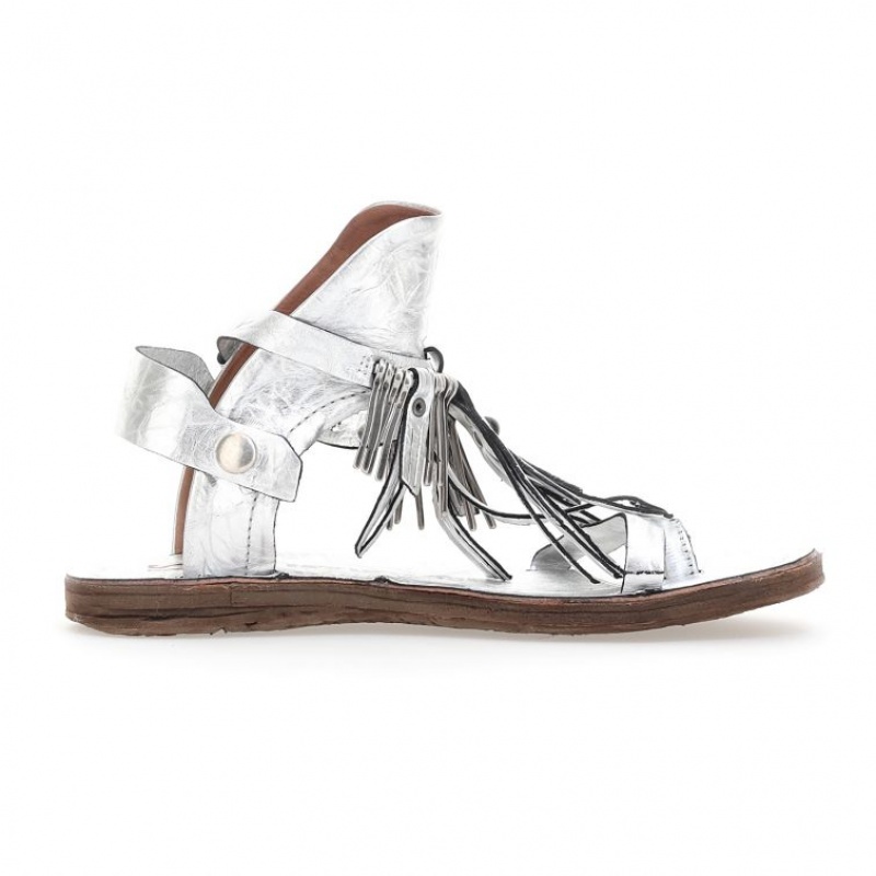 Silver A.S.98 Reina Women's Sandals | IL-EAUT54287