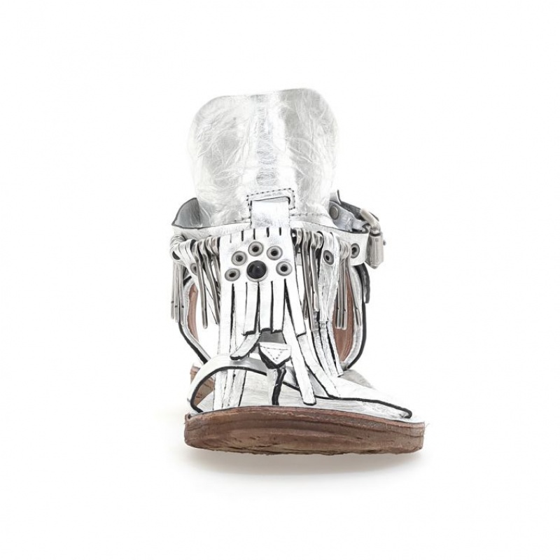 Silver A.S.98 Reina Women's Sandals | IL-EAUT54287