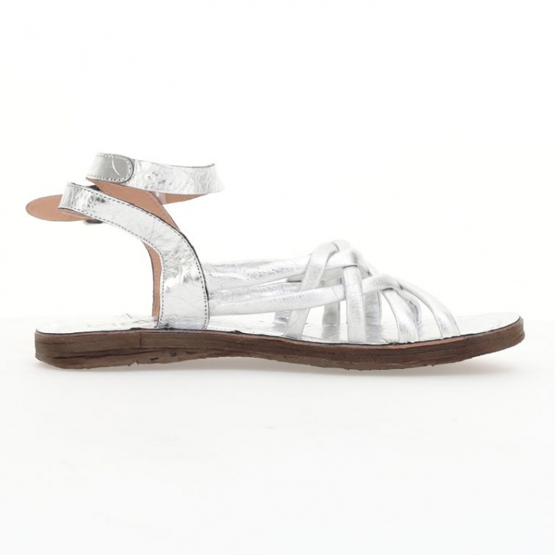 Silver A.S.98 Rylee Women's Sandals | IL-JBSO54310