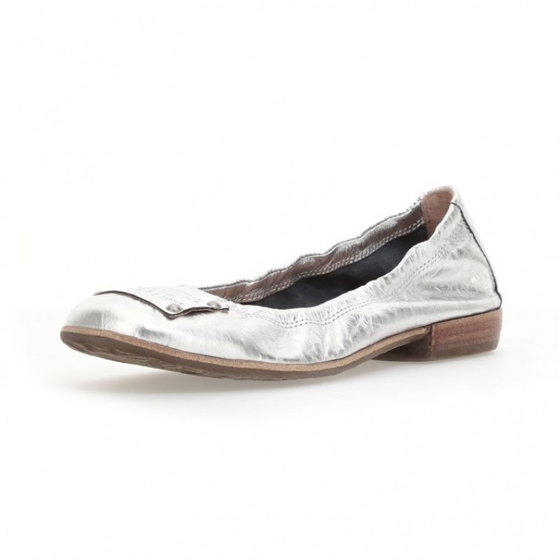 Silver A.S.98 Zula Women's flat shoes | IL-TBVS36478