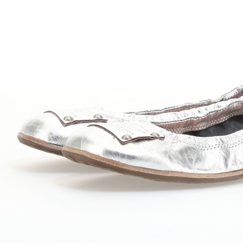 Silver A.S.98 Zula Women's flat shoes | IL-TBVS36478