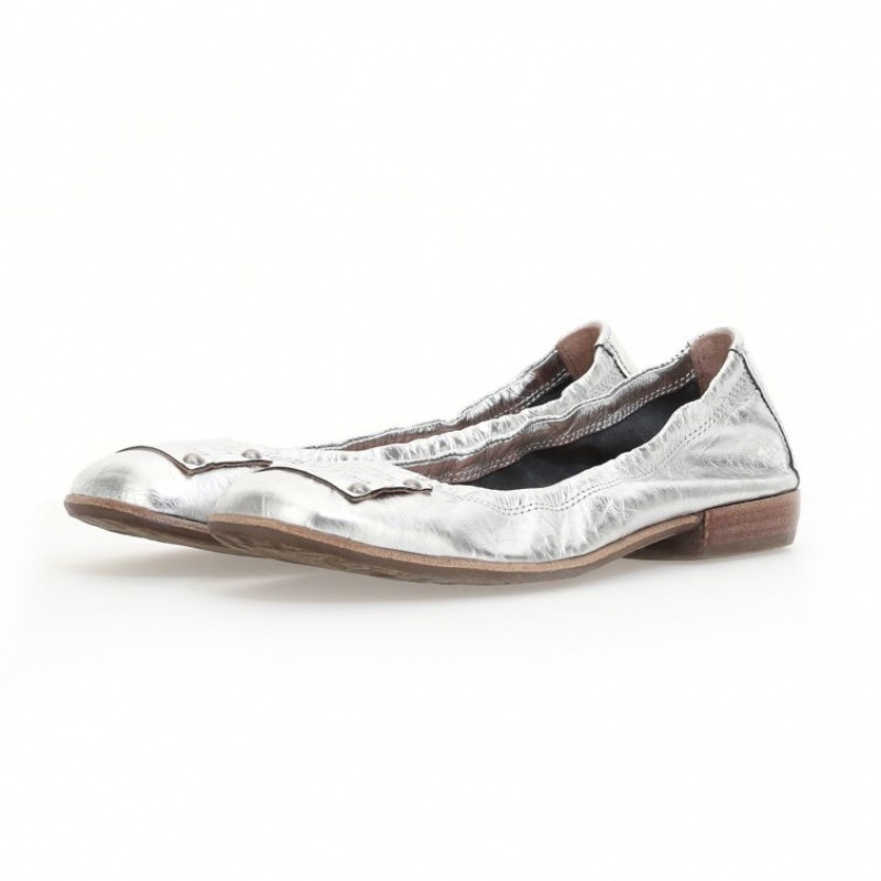 Silver A.S.98 Zula Women\'s flat shoes | IL-TBVS36478