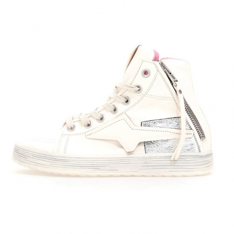 White A.S.98 Aileen Women's Sneakers | IL-WODB65417