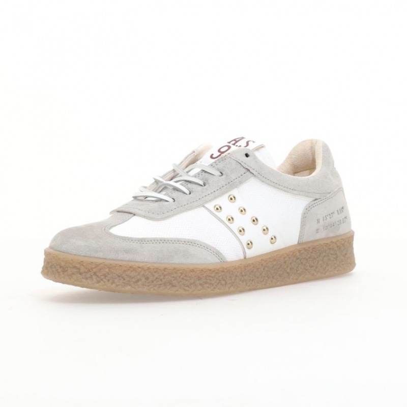 White A.S.98 Waldo Men's Sneakers | IL-LMYE61483